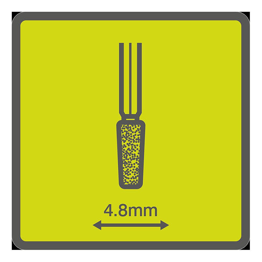 Ränikarbiidist lihvkivi Ryobi RAR506-2 koonuseline 2 tk