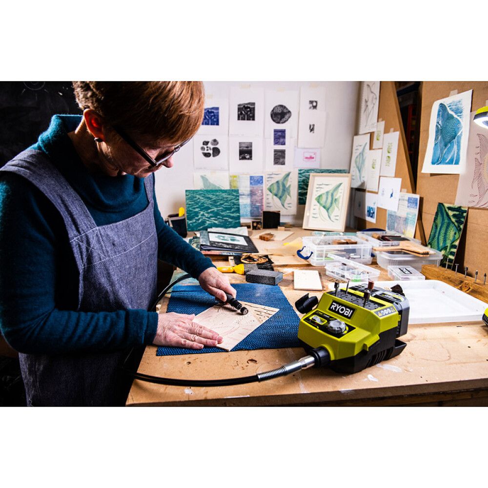 Lihvlintide komplekt Ryobi RAR601-10 K60 10 tk