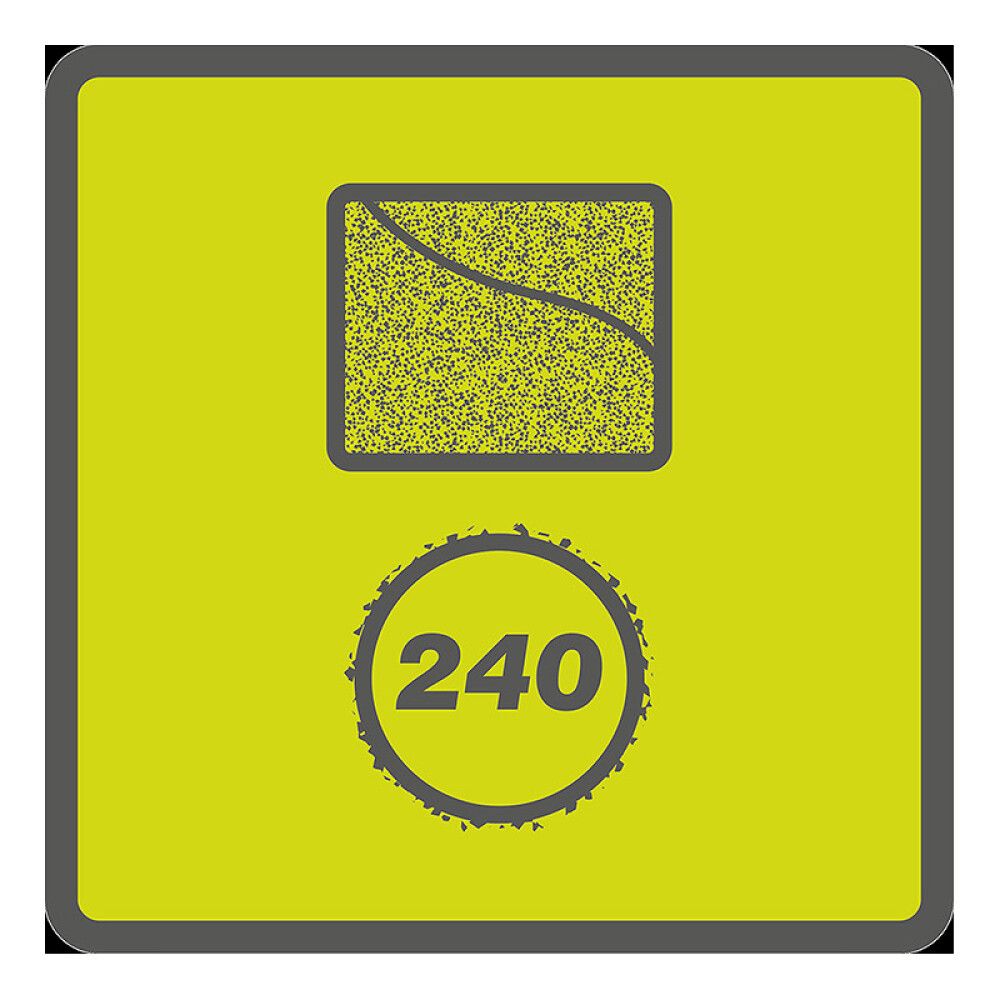 Lihvlintide komplekt Ryobi RAR603-10 K240 10 tk