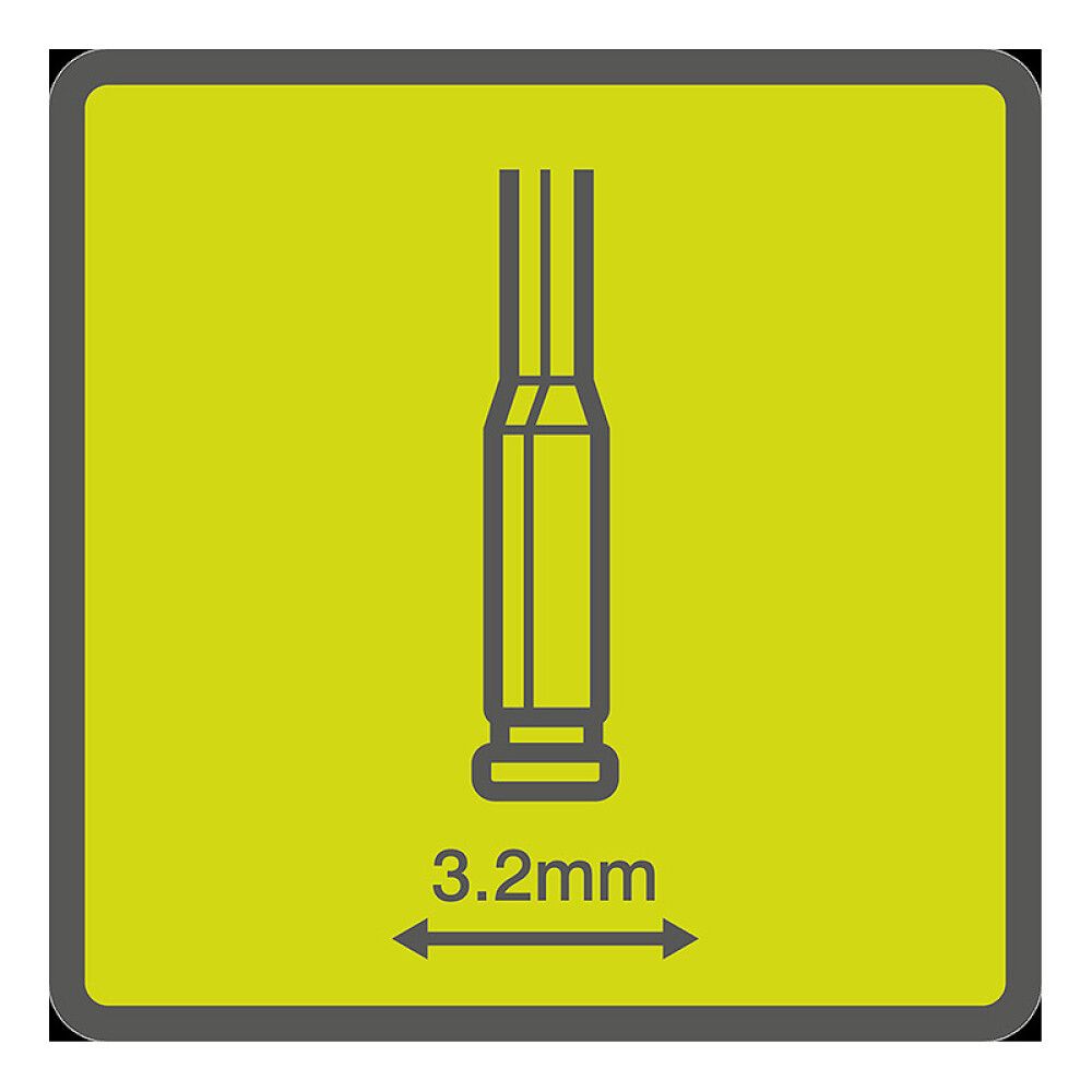 Standardne pöörlev spindel Ryobi RAR901 3,2 mm