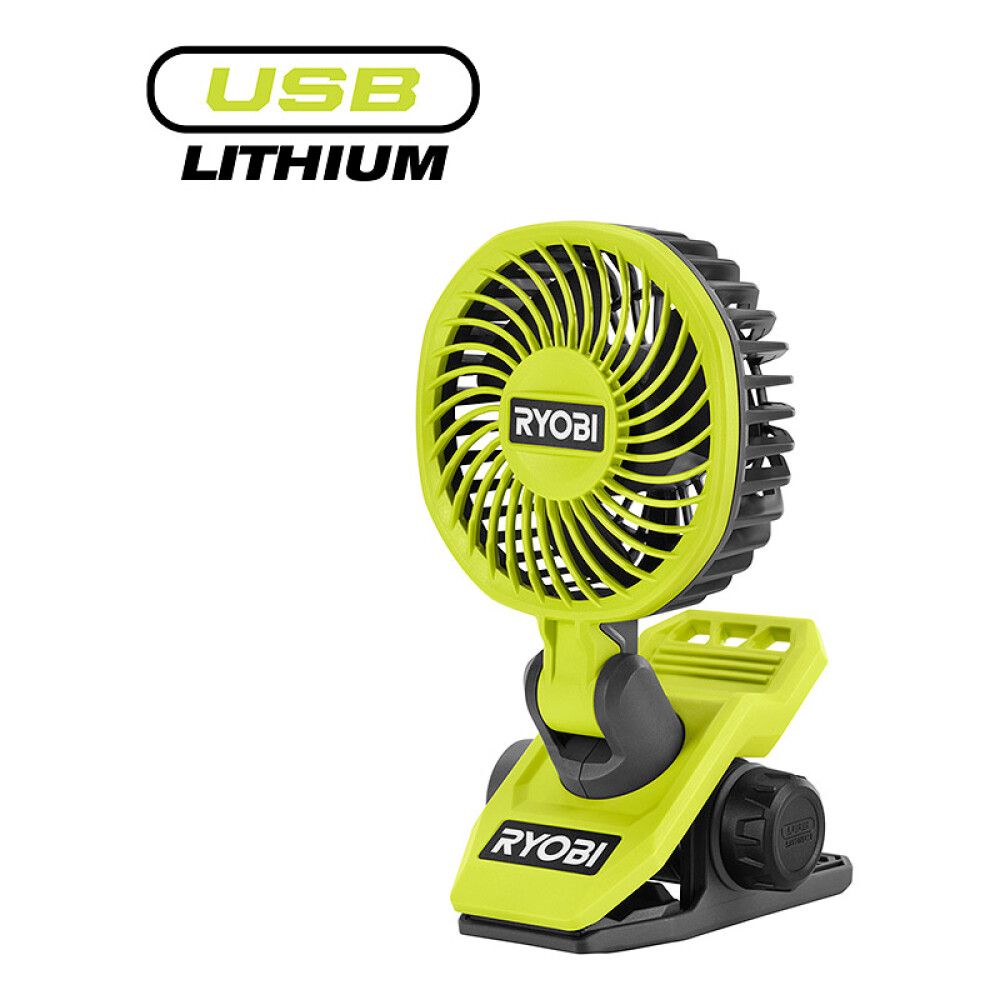 Ventilaator Ryobi USB Lithium RCF4-0