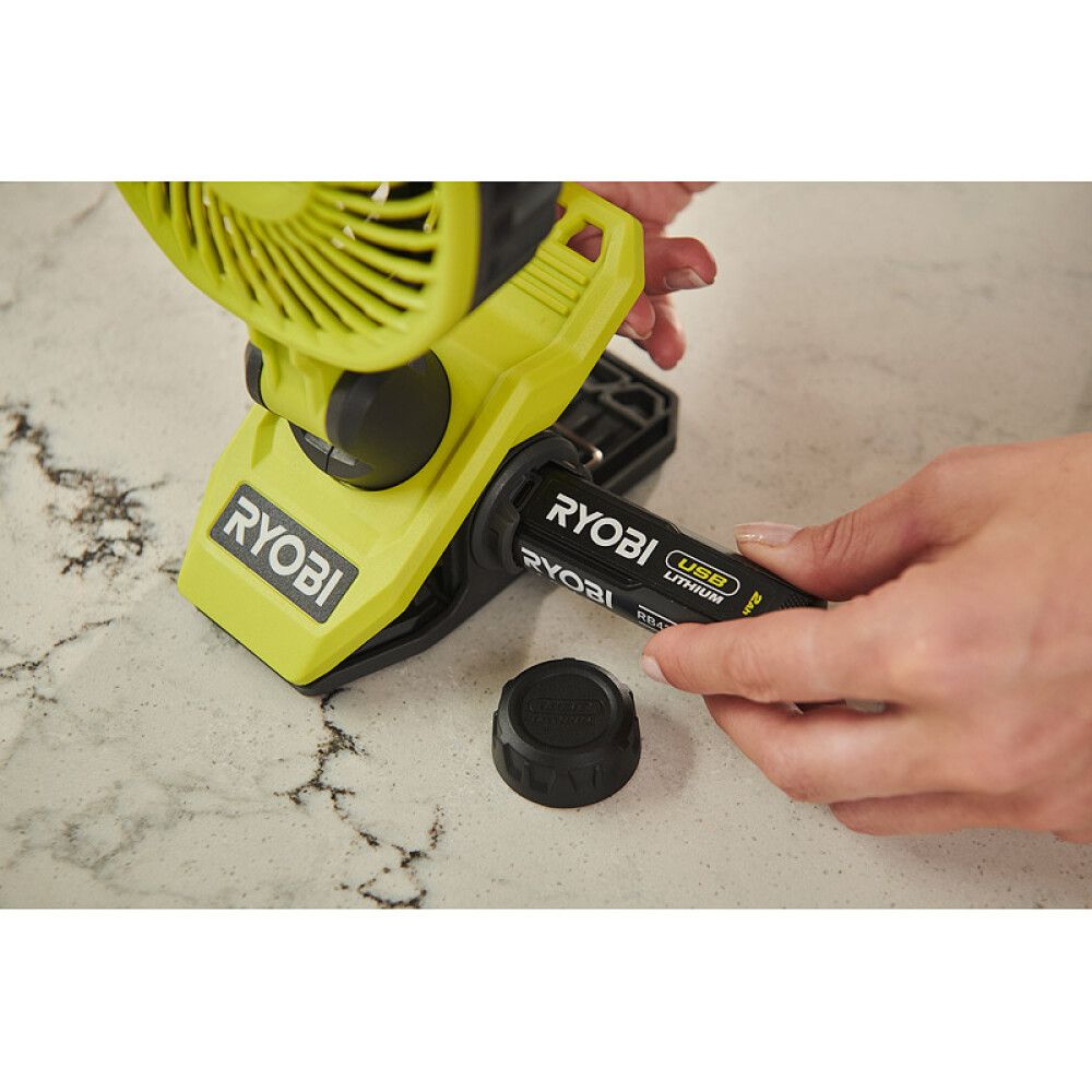Ventilaator Ryobi USB Lithium RCF4-0