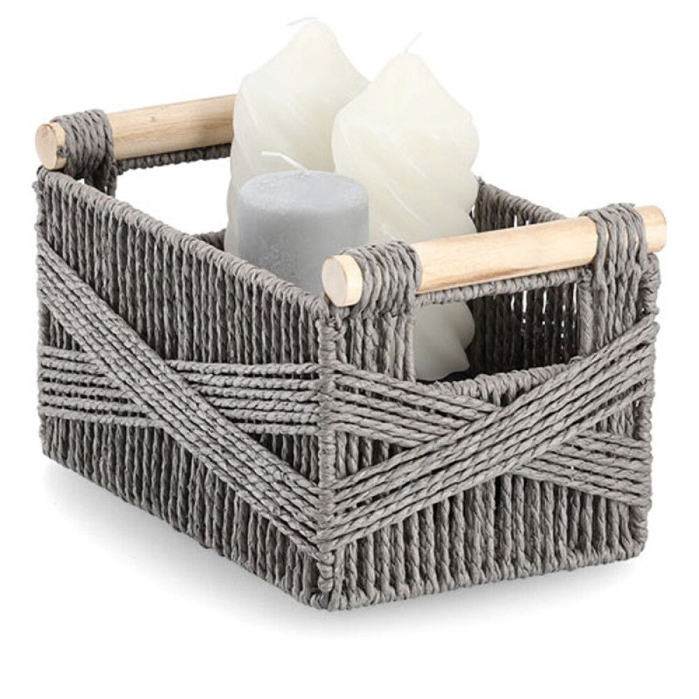 Säilituskorv Zeller 28 x 17 x 14 cm, hall