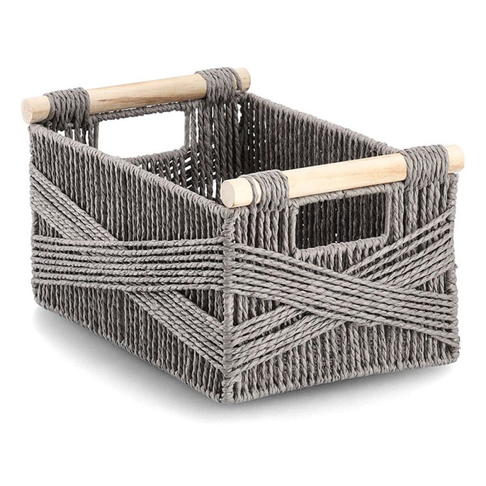 Säilituskorv Zeller 33 x 22 x 16 cm, hall