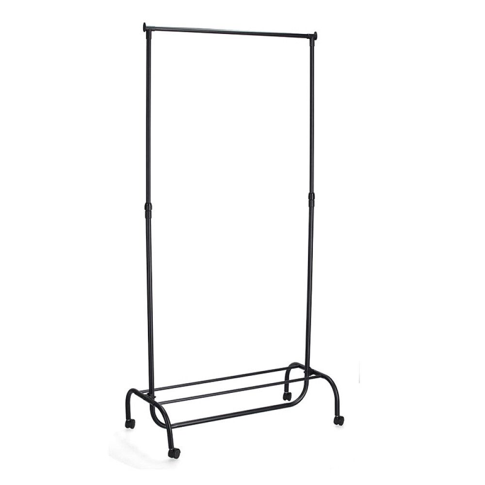 Riidestange Zeller must 86 x 43 x 108-175 cm