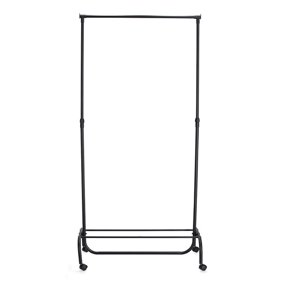 Riidestange Zeller must 86 x 43 x 108-175 cm