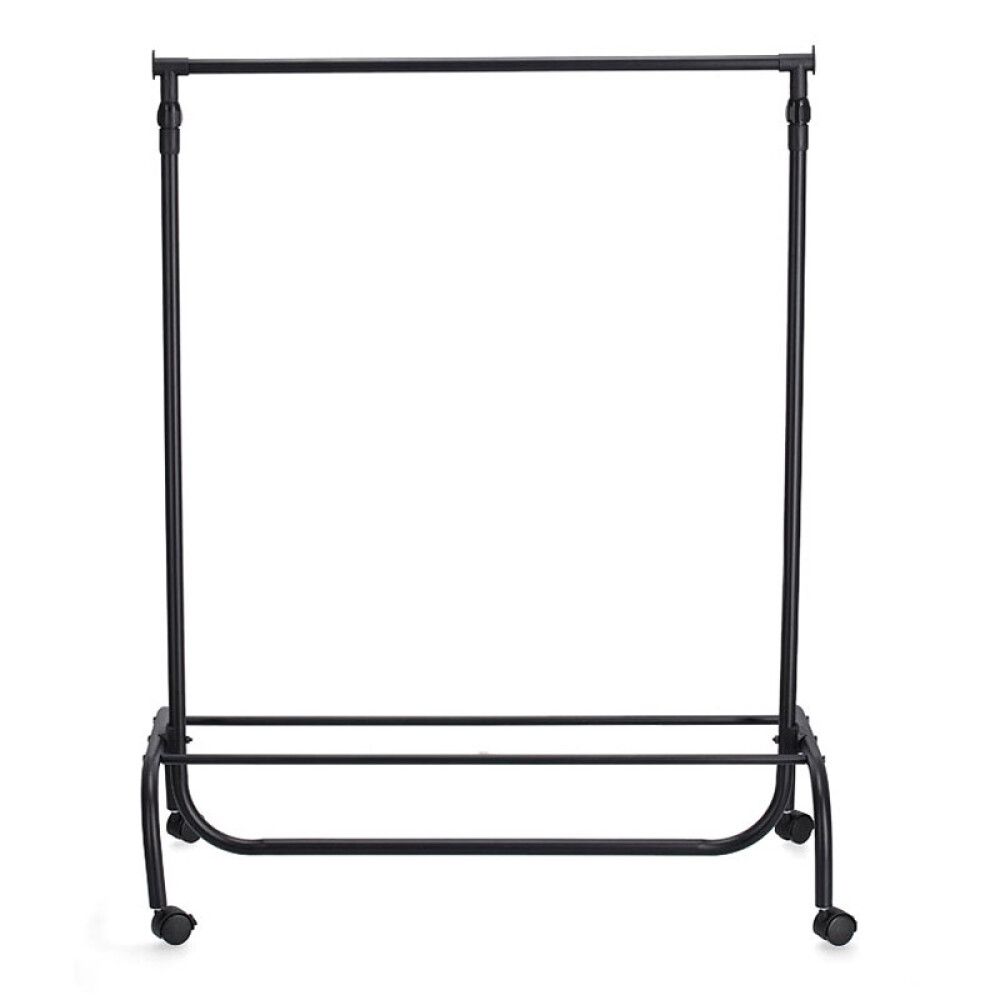 Riidestange Zeller must 86 x 43 x 108-175 cm