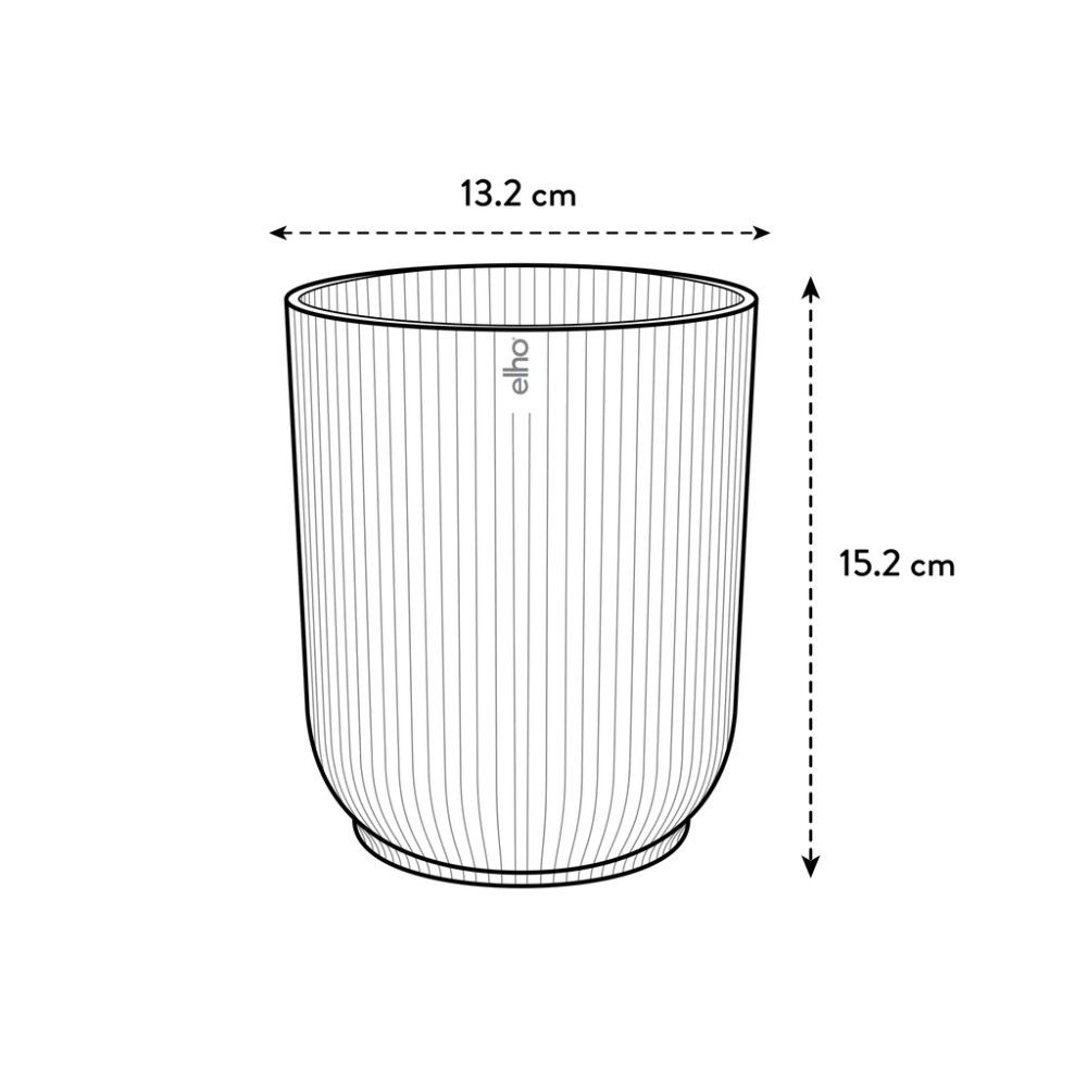 Orhidee ümbrispott Elho Vibes Fold  Ø 12,5 cm, roosa