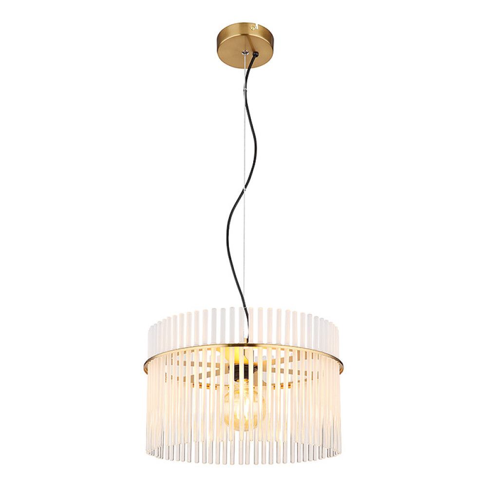 Rippvalgusti Globo Gorley Ø40cm kuldne