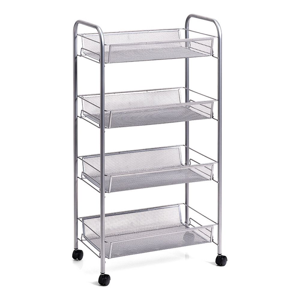 Riiul ratastel 42,5 x 83,5 x 26 cm