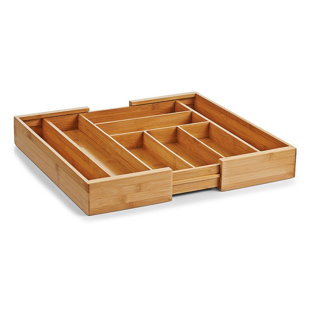 Söögiriistade hoidja Zeller bambus 35-58 x 43 x 6,5 cm
