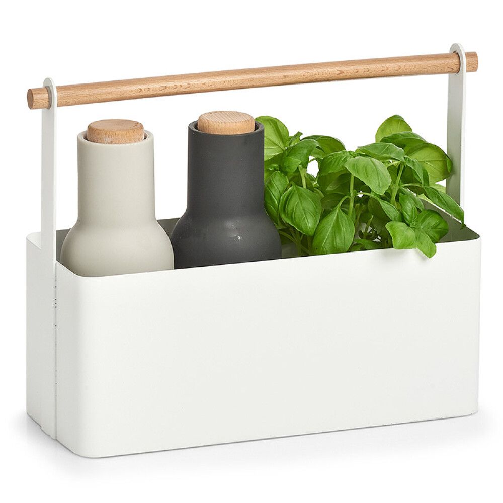 Kandekorv Zeller Scandi Design 31,5 x 12 x 24 cm