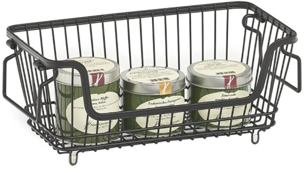 Säilituskorv virnastatav Zeller 32 x 14,5 x 16,5 cm