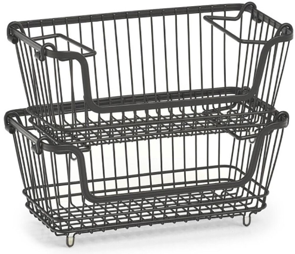 Säilituskorv virnastatav Zeller 32 x 14,5 x 16,5 cm