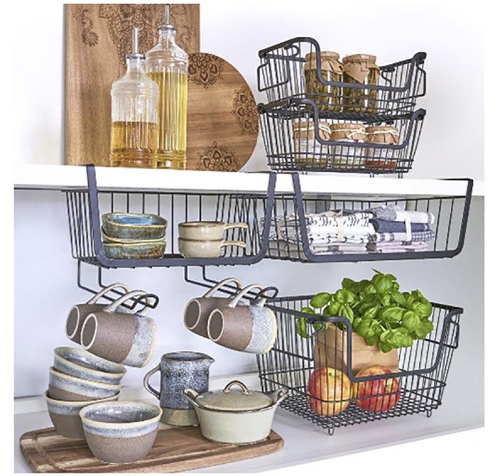 Säilituskorv virnastatav Zeller 32 x 14,5 x 16,5 cm