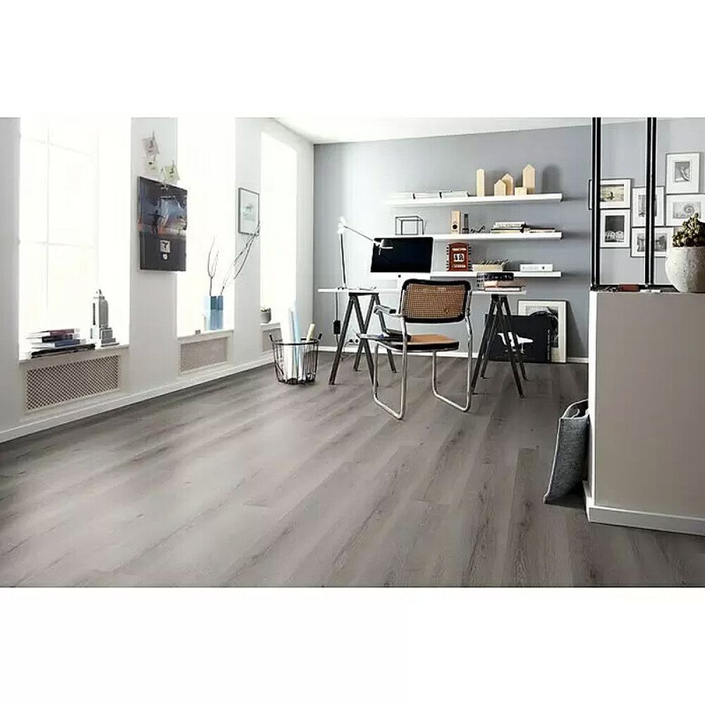 Näidis vinüülparketile b!design SPC Silent Albany