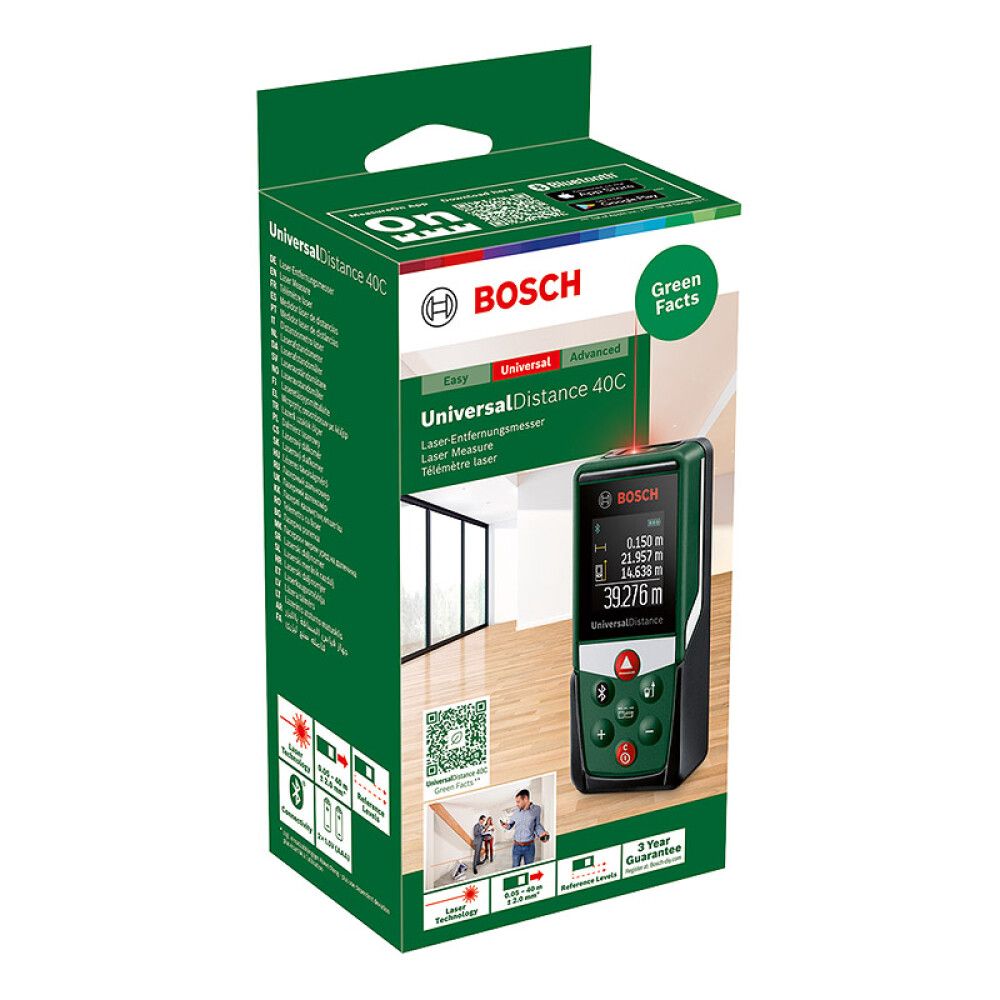 Laserkaugusmõõtja Bosch UniversalDistance 40C