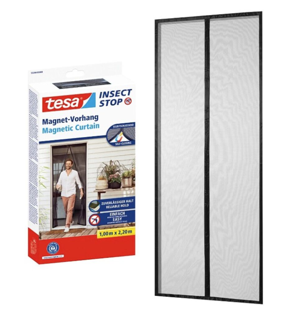 Uksevõrk magnetiga Tesa 100 x 220 cm
