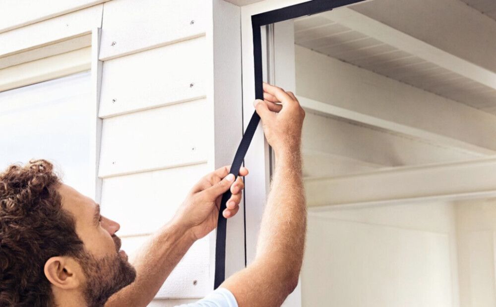 Uksevõrk magnetiga Tesa 100 x 220 cm