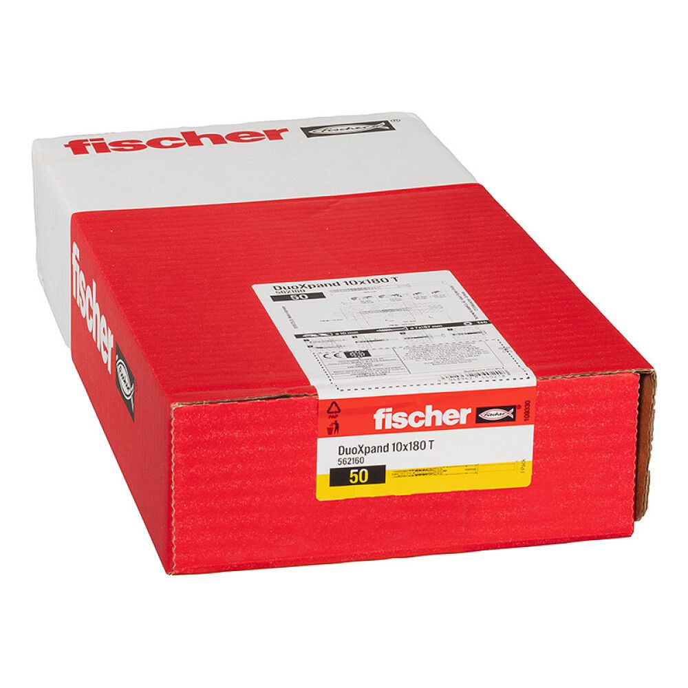 Lengitüübel Fischer DuoXpand 10x180 T 50 tk