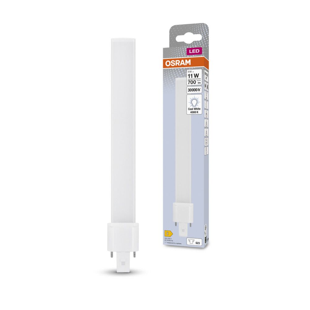 Led-lamp Osram Dulux S EM G23 4000 K 6 W