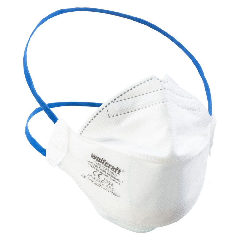Respiraator Wolfcraft FFP2 2 tk