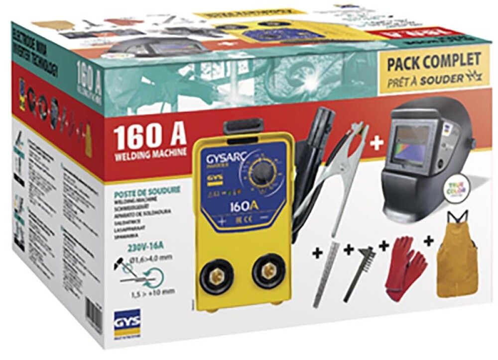 Keevitusseadme komplekt Gys Gysarc 160