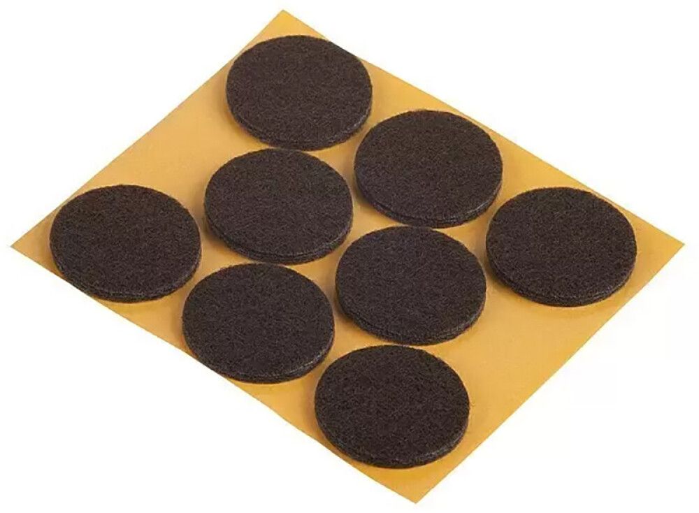 Mööblivilt Fix-o-moll 28 mm pruun 8 tk