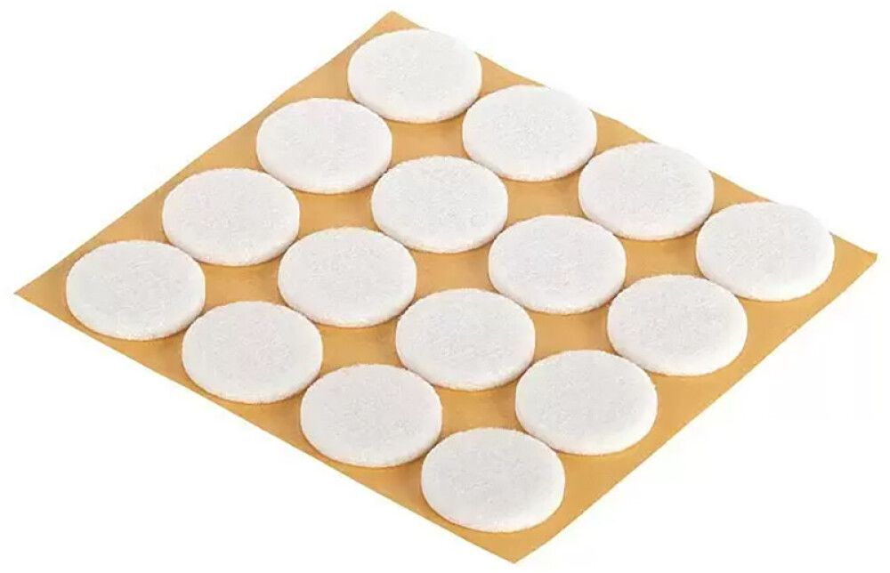 Mööblivilt Fix-o-moll 22 mm valge 48 tk