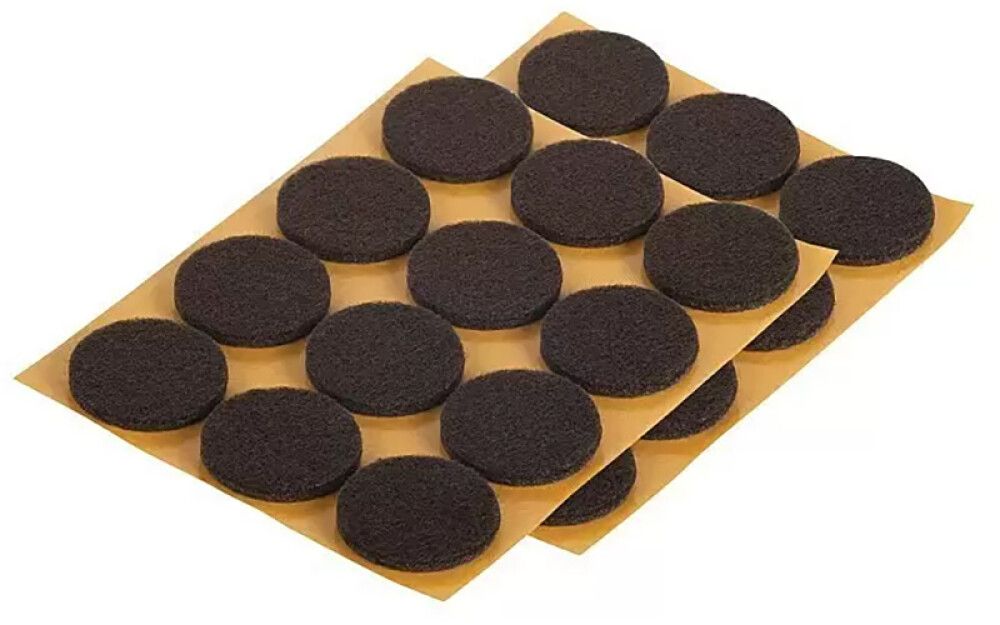 Mööblivilt Fix-o-moll 28 mm pruun 24 tk