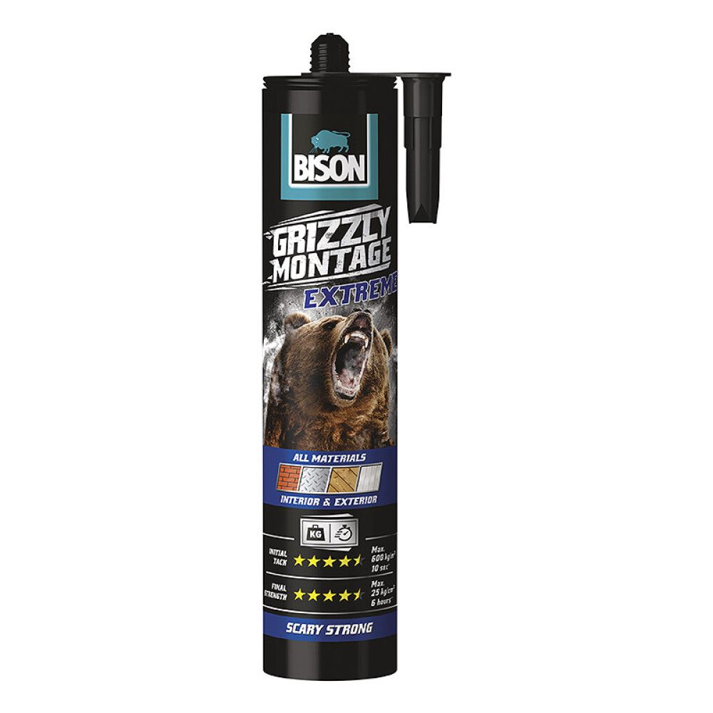 Liim Bison Grizzly Extreme 440 g