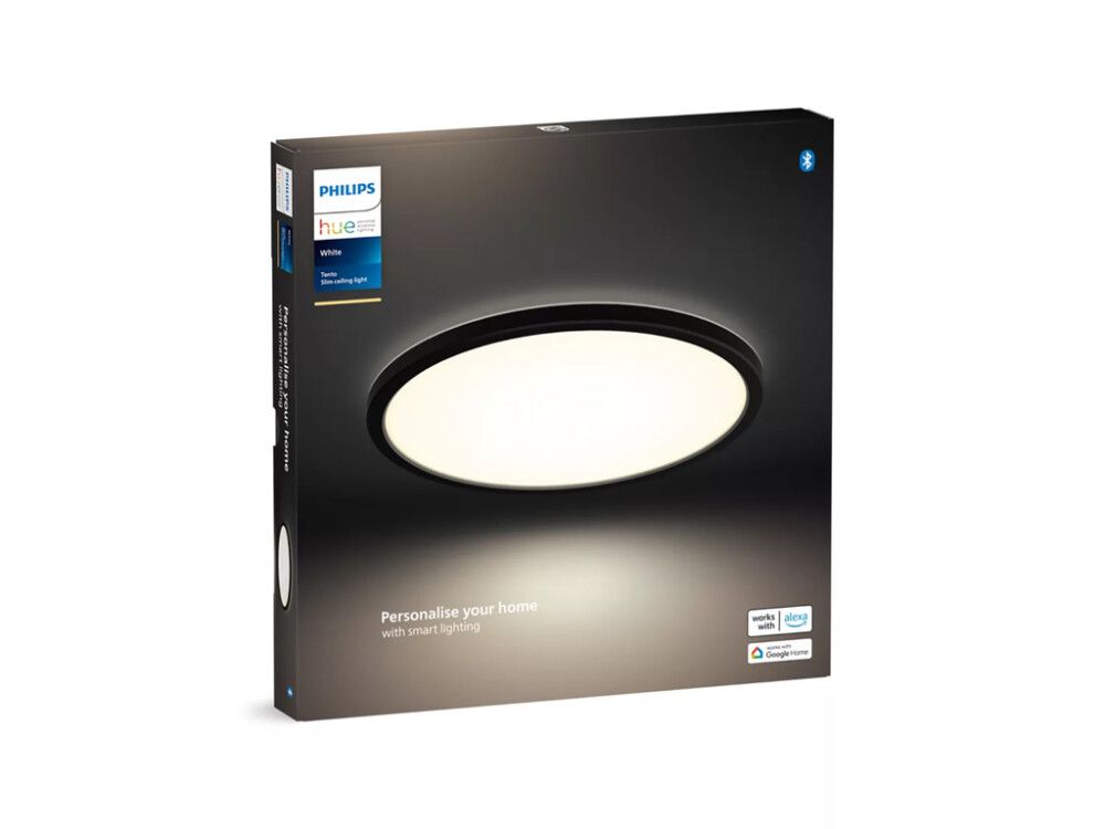 Laevalgusti Philips Hue Tento must Ø 30 cm