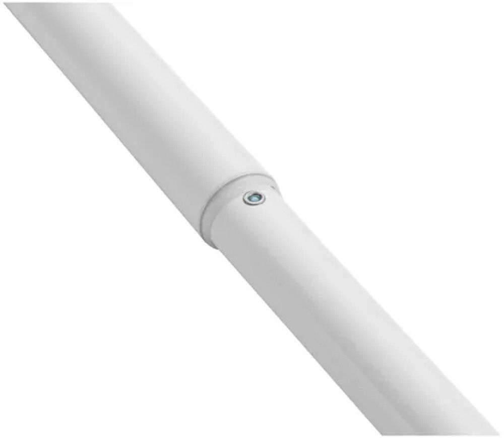 Dušilatt Diaqua valge 80-130 cm Ø 22 mm