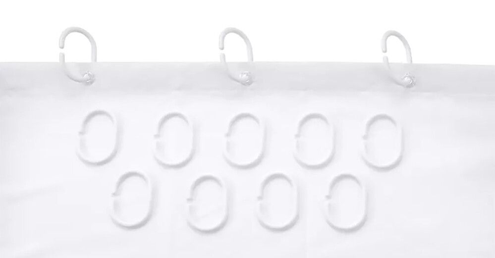 Dušikardina rõngad Diaqua Basic valge12 tk/pakk