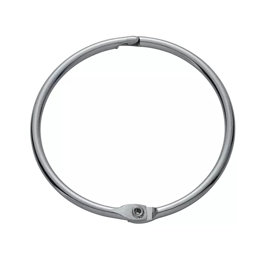 Dušikardina rõngad Diaqua Fares kroom Ø 5,5 cm 12 tk/pakk