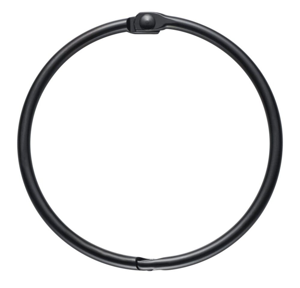 Dušikardina rõngad Diaqua Fares must Ø 55 mm 12 tk/pakk