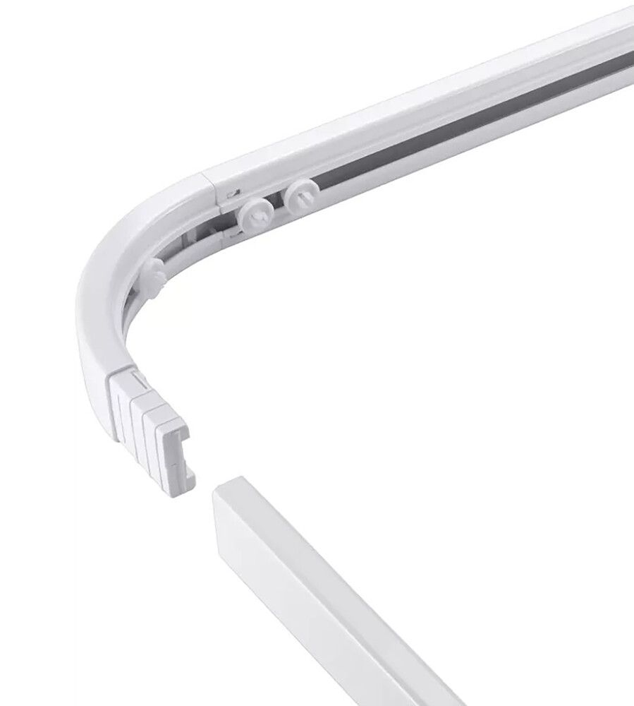 Dušikardina toru Diaqua valge 90 x 90 cm