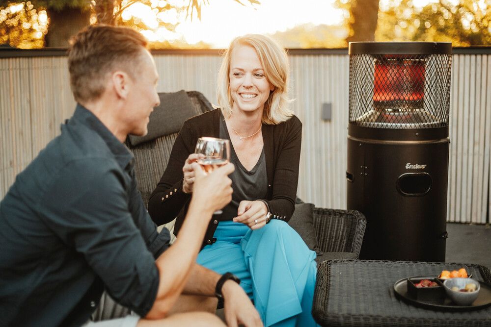 Terassisoojendi Enders Polo, must