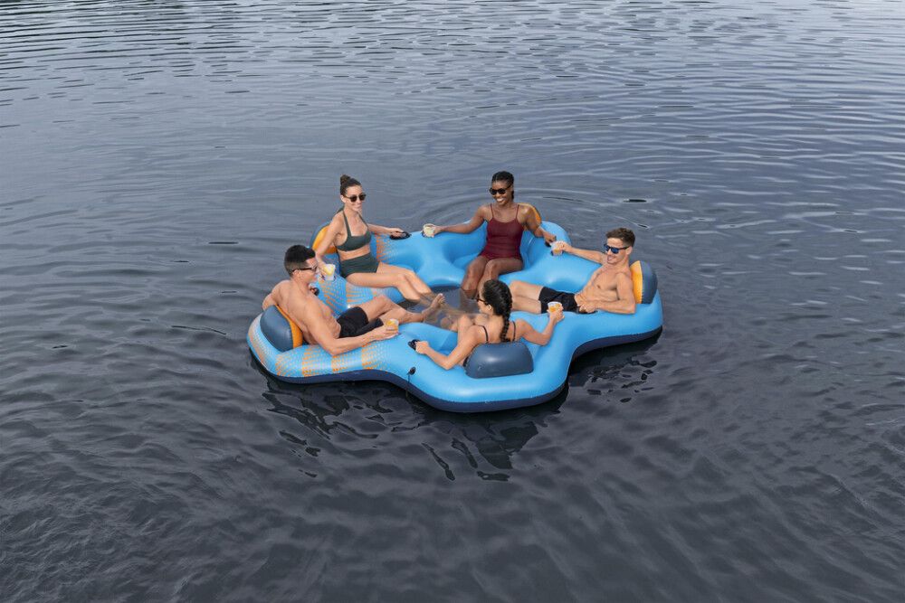 Ujumismadrats Bestway HydroForce Day Drifter Island 268 x 279 cm