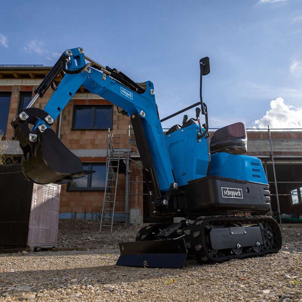 Miniekskavaator Scheppach EXC815