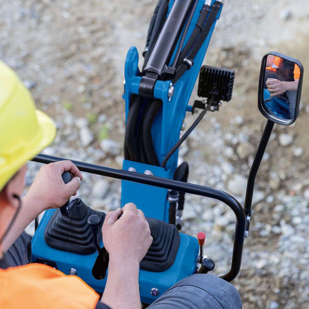 Miniekskavaator Scheppach EXC815