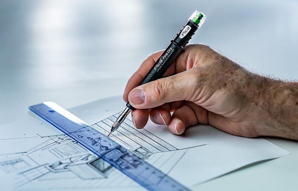 Markeerimispliiats Pica Fine-Dry 0,9 mm