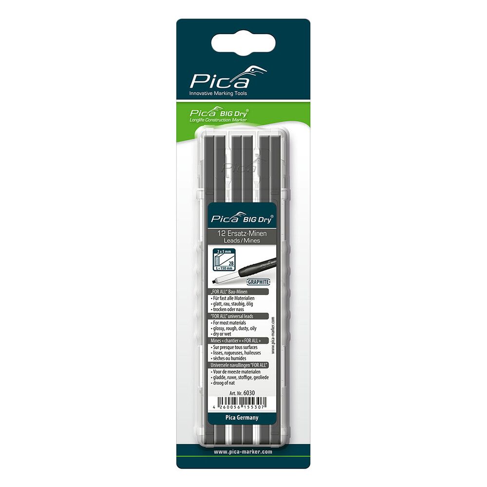 Markeerimispliiatsi südamik Pica Big-Dry 2B