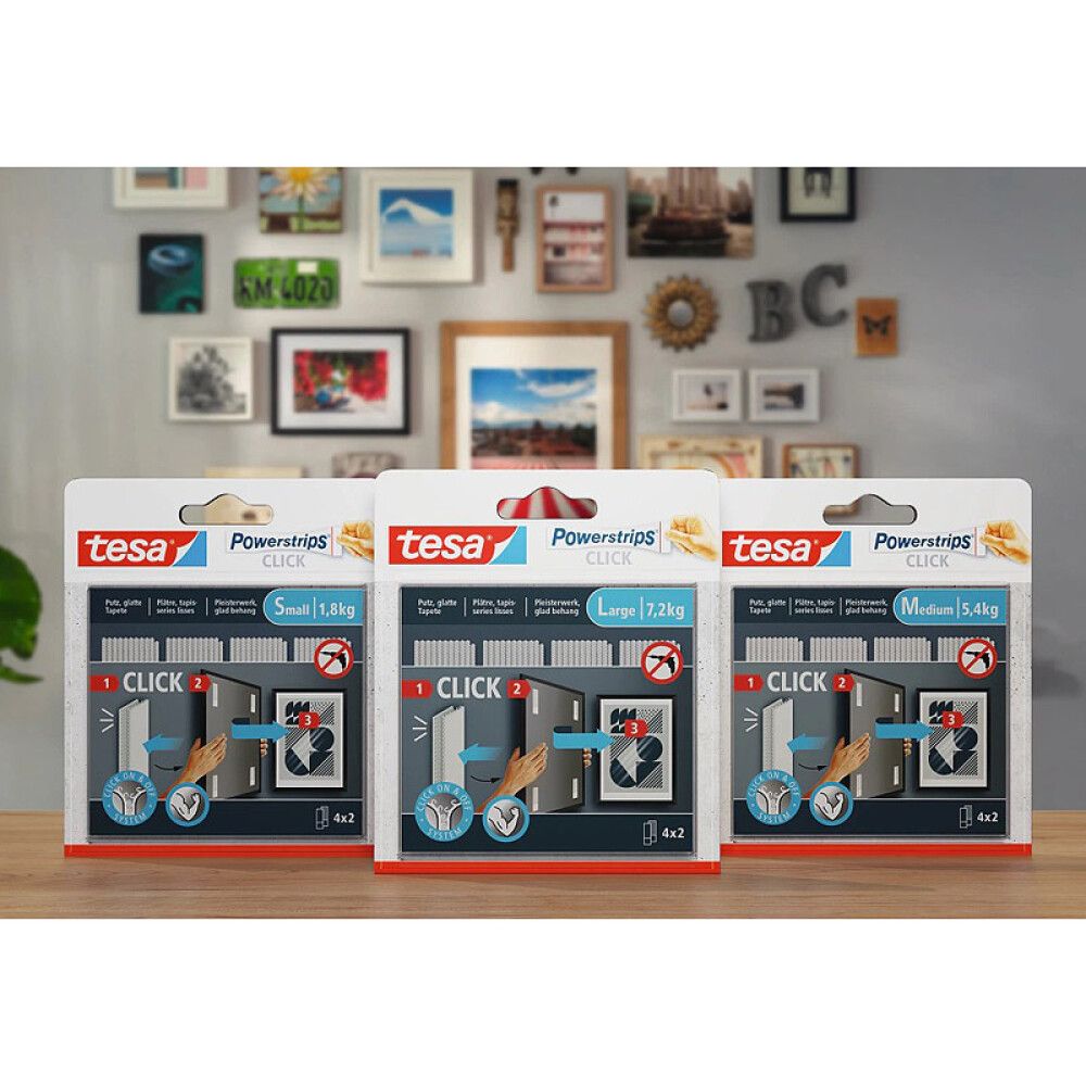 Kinnitus Tesa Click S 1,8 kg