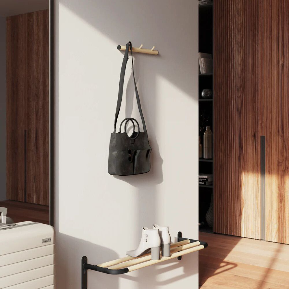 Nagi Beslagsboden 330 mm must pöök