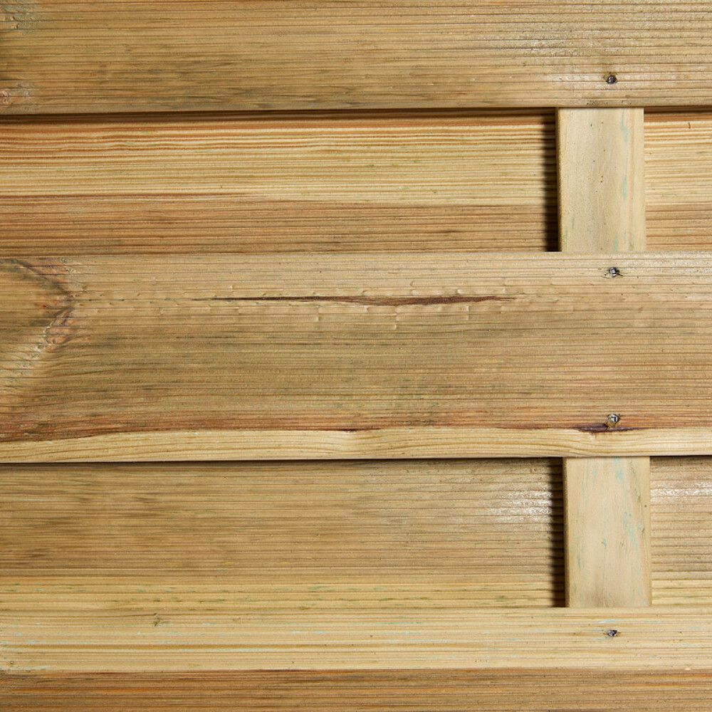 Aiaelement Nordic Fence Solid iluvõrega 180 x 165 cm