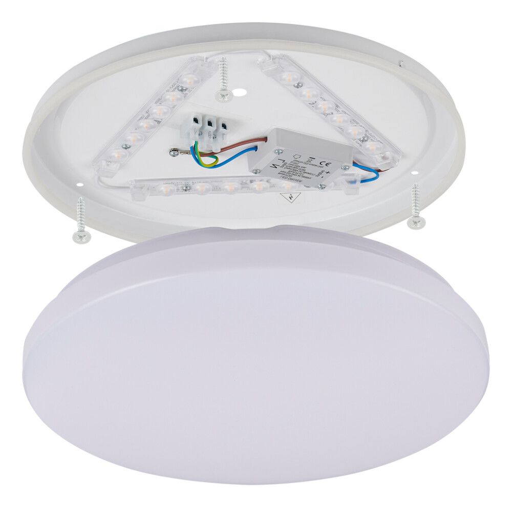 Välisvalgusti  Eglo Approdo Ø 26 cm valge