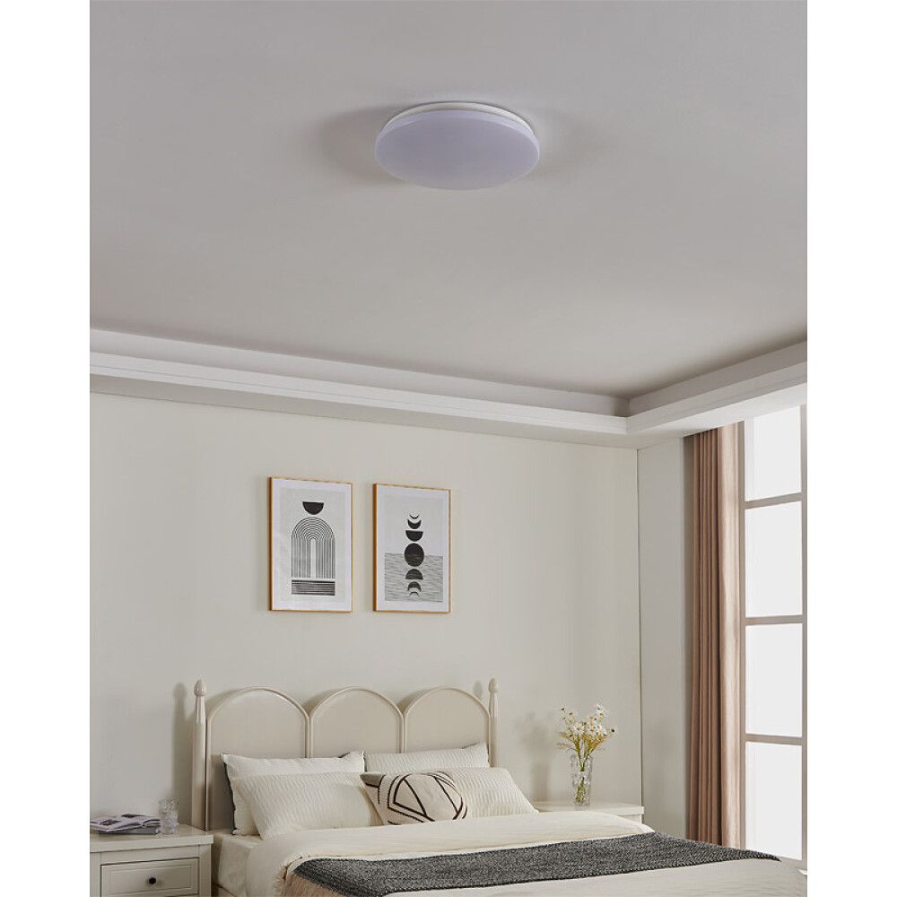 Välisvalgusti  Eglo Approdo Ø 43 cm IP54 valge