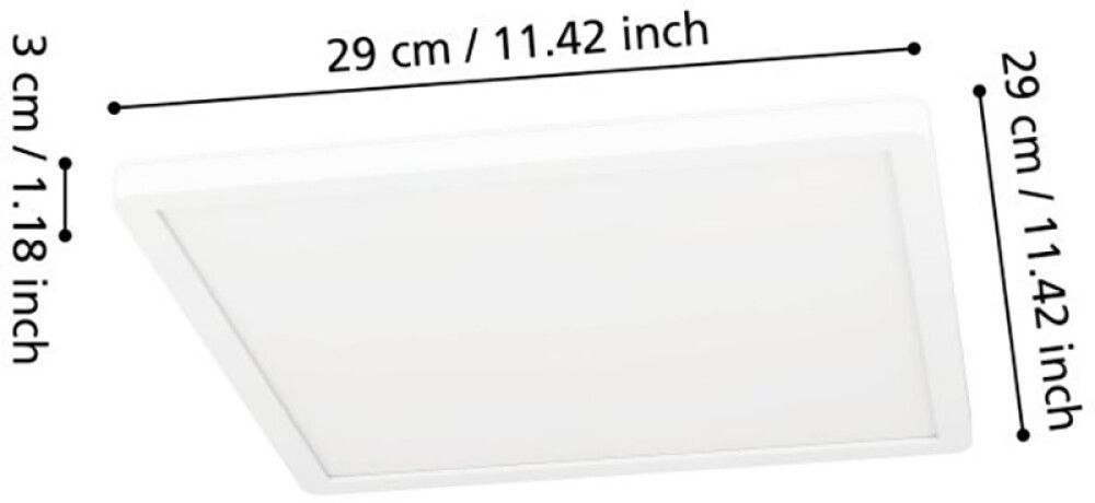 Välisvalgusti Eglo Minerario Ø 29 x 29 cm IP54