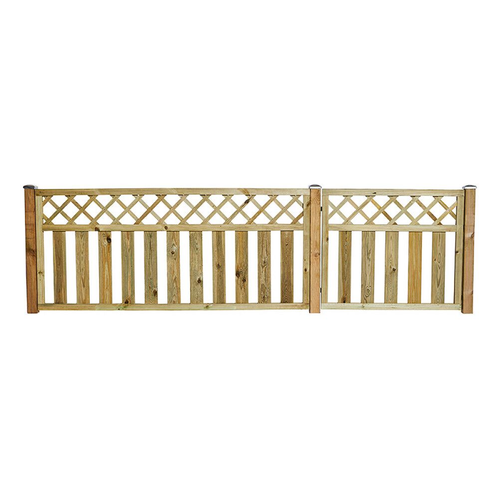Aiaelement Nordic Fence Fanö 180 x 80 cm